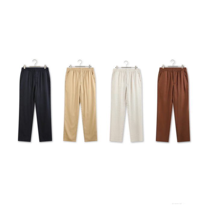 loro piana tencel linen casual trousers